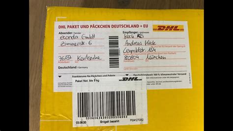 dhl paket deutschland.